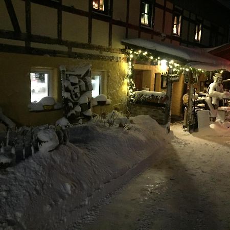 Hotel Olbernhau Mit Sauna - Kleines Landhotel Zur Ofenschenke Bagian luar foto